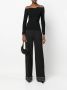 Alberta Ferretti High waist broek Zwart - Thumbnail 2