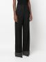 Alberta Ferretti High waist broek Zwart - Thumbnail 3