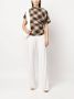 Alberta Ferretti High waist broek Wit - Thumbnail 2