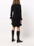 Alberta Ferretti Intarsia jurk Zwart - Thumbnail 4