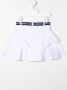 Alberta Ferretti Kids Rok met ruche afwerking Wit - Thumbnail 2