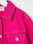 Alberta Ferretti Kids Spijkerjack met tie-dye print Roze - Thumbnail 3
