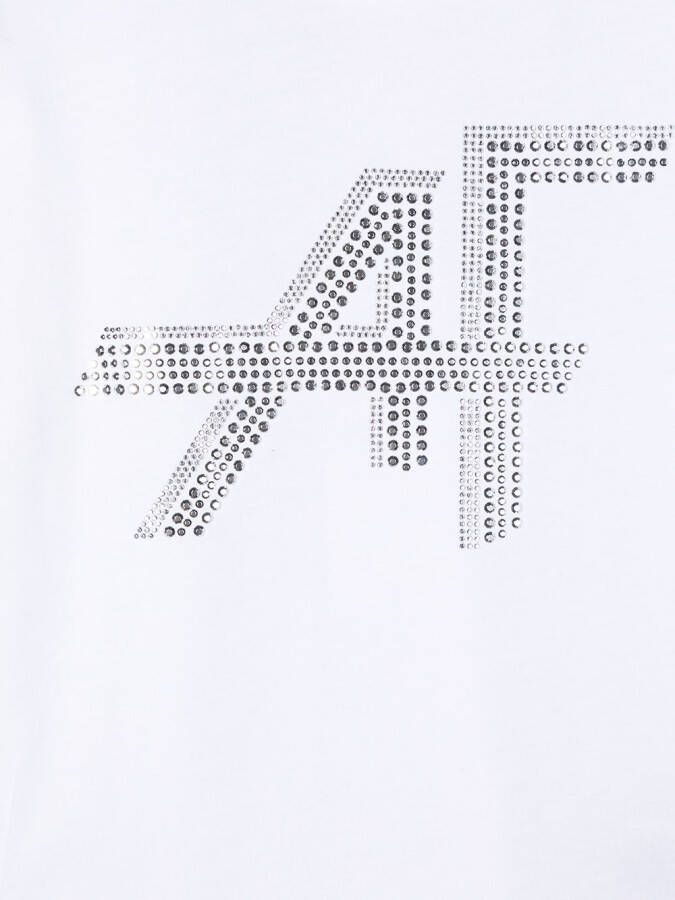 Alberta Ferretti Kids T-shirt met logo Wit