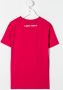 Alberta Ferretti Kids T-shirt met tekst Roze - Thumbnail 2