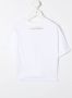 Alberta Ferretti Kids T-shirt met tekst Wit - Thumbnail 2