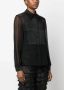 Alberta Ferretti Zijden blouse Zwart - Thumbnail 3