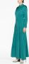 Alberta Ferretti Maxi-jurk met trekkoord Groen - Thumbnail 3