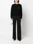 Alberta Ferretti Pantalon met wijde pijpen Zwart - Thumbnail 2