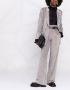 Alberta Ferretti Ribfluwelen blazer Grijs - Thumbnail 2