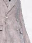 Alberta Ferretti Ribfluwelen blazer Grijs - Thumbnail 3