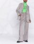 Alberta Ferretti Ribfluwelen broek Grijs - Thumbnail 2