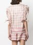 Alberta Ferretti Satijnen blouse Roze - Thumbnail 4