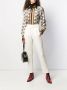 Alberta Ferretti Shirt met logoprint Beige - Thumbnail 2