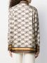 Alberta Ferretti Shirt met logoprint Beige - Thumbnail 4