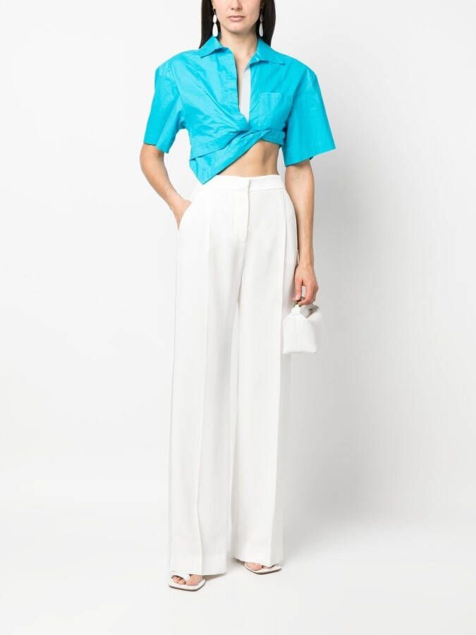 Alberta Ferretti Straight pantalon Wit
