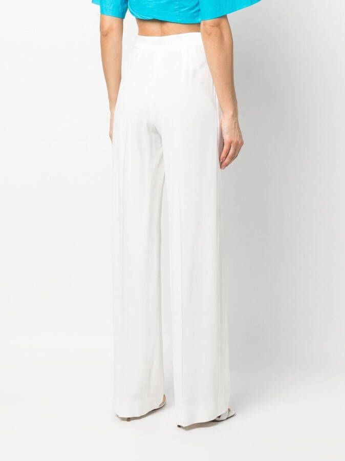 Alberta Ferretti Straight pantalon Wit