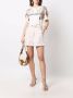 Alberta Ferretti T-shirt met bloemenprint Beige - Thumbnail 1