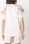Alberta Ferretti T-shirt met bloemenprint Beige - Thumbnail 3