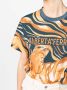 Alberta Ferretti T-shirt met logoprint Blauw - Thumbnail 5