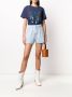 Alberta Ferretti T-shirt met pailletten Blauw - Thumbnail 2
