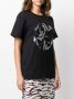 Alberta Ferretti T-shirt met tekst Zwart - Thumbnail 3