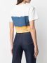 Alberta Ferretti T-shirt met tie-dye print Blauw - Thumbnail 4