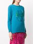 Alberta Ferretti Trui met pailletten Blauw - Thumbnail 2
