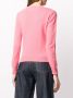 Alberta Ferretti Trui met print Roze - Thumbnail 4