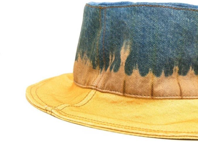 Alberta Ferretti Vissershoed met tie-dye print Blauw