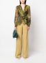 Alberta Ferretti Bloese met wikkeldetail Groen - Thumbnail 2