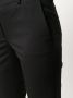 Alberto Biani Cropped pantalon Zwart - Thumbnail 5