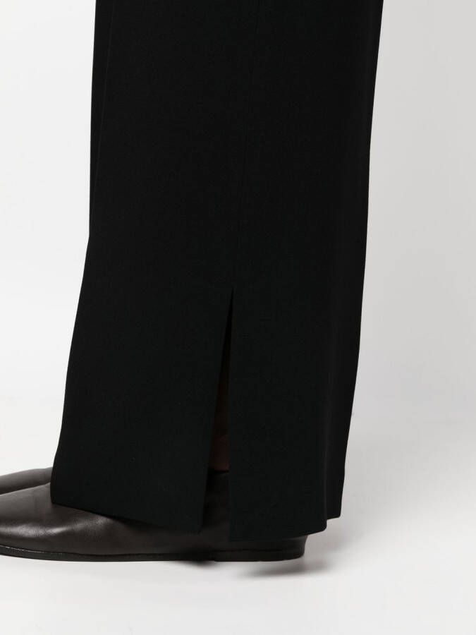Alberto Biani Straight broek Zwart