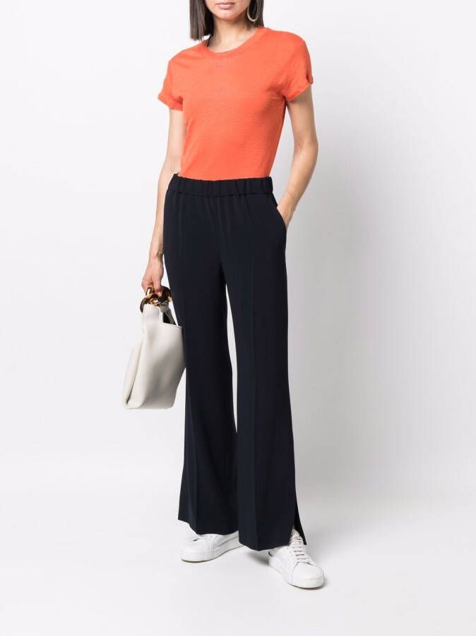 Alberto Biani Flared broek Blauw