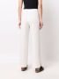 Alberto Biani High waist broek Wit - Thumbnail 4