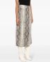 Alberto Biani High waist rok Beige - Thumbnail 2
