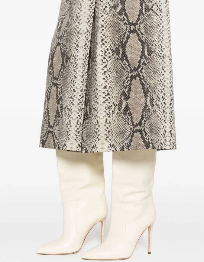 Alberto Biani High waist rok Beige