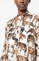 Alberto Biani Jurk met dierenprint Wit - Thumbnail 5