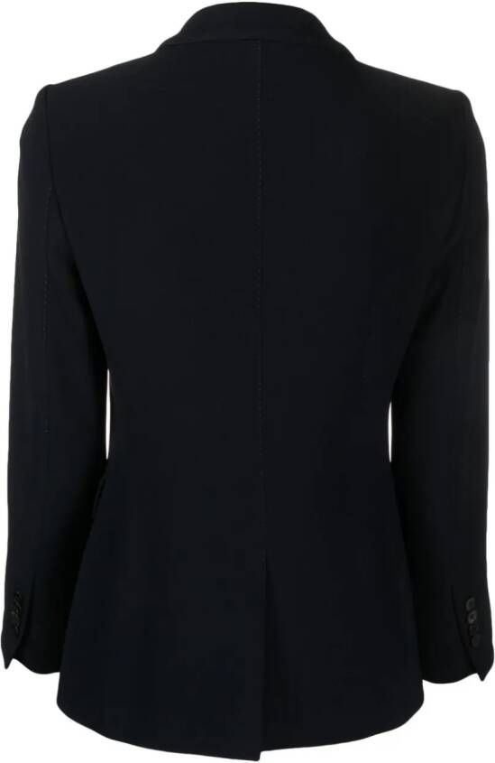 Alberto Biani Blazer met dubbele rij knopen Blauw
