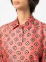Alberto Biani Zijden blouse Roze - Thumbnail 5