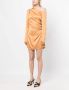 A.L.C. Asymmetrische jurk Oranje - Thumbnail 2