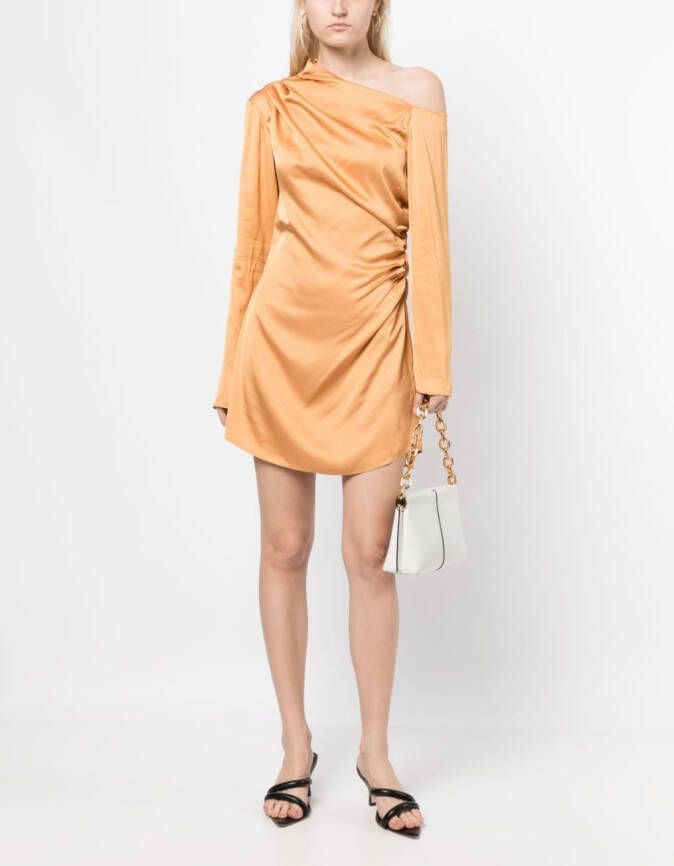 A.L.C. Asymmetrische jurk Oranje