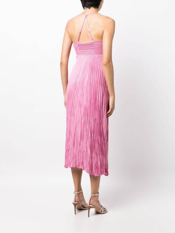 A.L.C. Geplooide jurk Roze