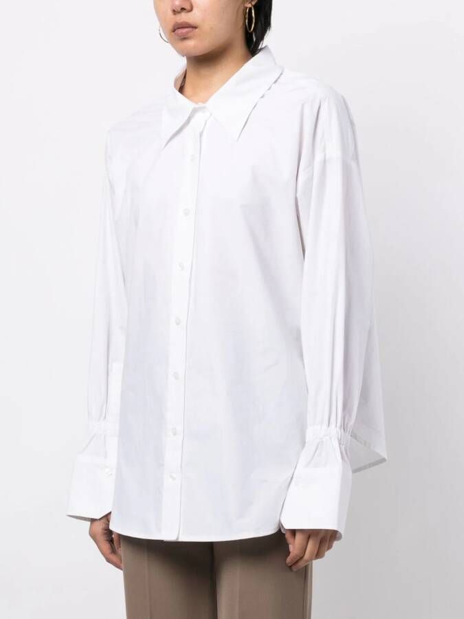 A.L.C. Katoenen blouse Wit