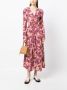 A.L.C. Jurk met bloemenprint Roze - Thumbnail 2