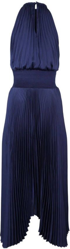 A.L.C. Geplooide jurk Blauw