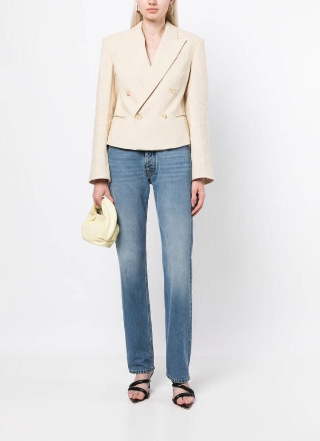 A.L.C. Blazer met dubbele rij knopen Bruin