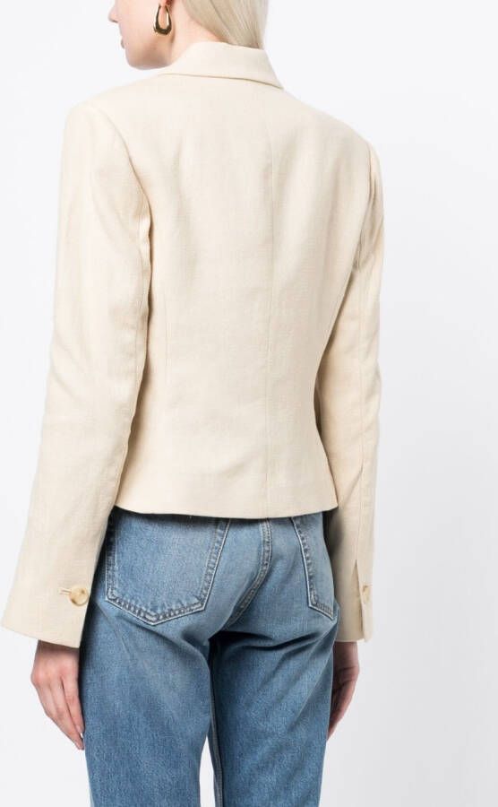 A.L.C. Blazer met dubbele rij knopen Bruin