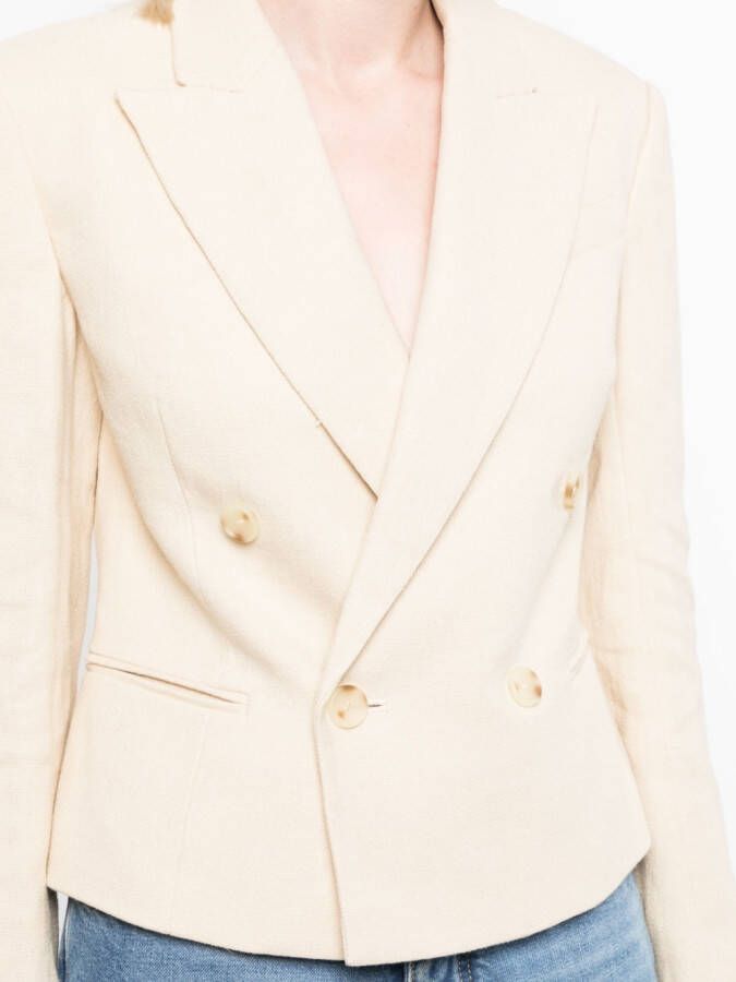 A.L.C. Blazer met dubbele rij knopen Bruin