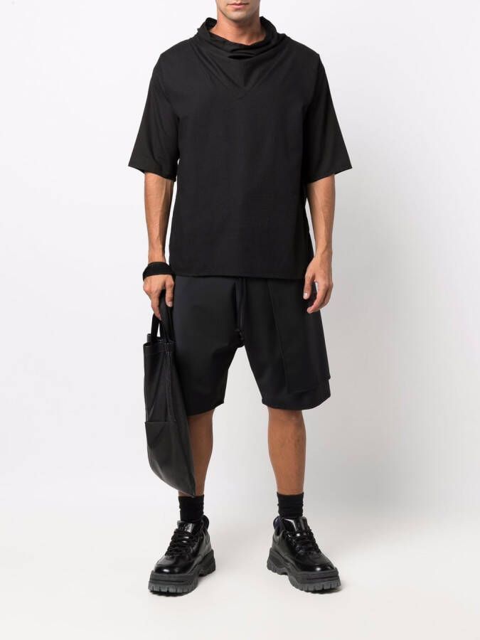 Alchemy Shorts met verlaagd kruis Zwart