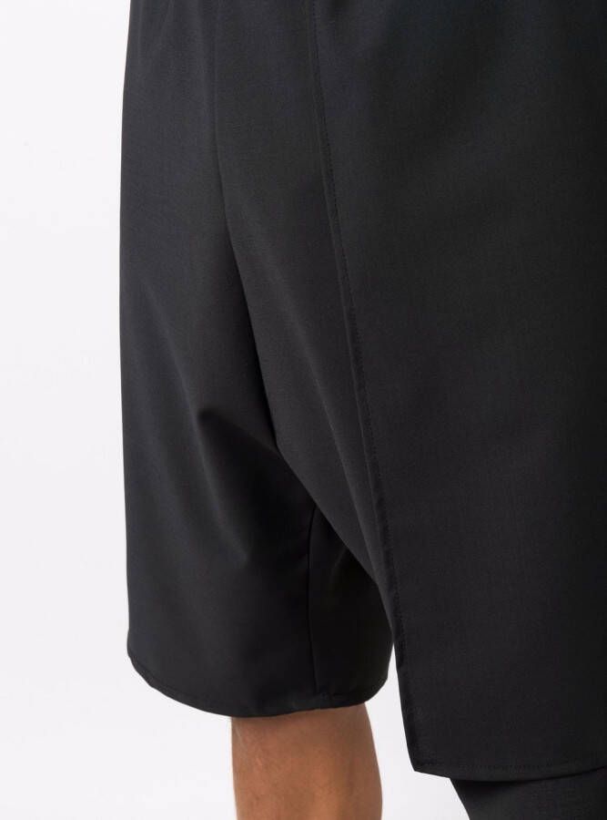 Alchemy Shorts met verlaagd kruis Zwart